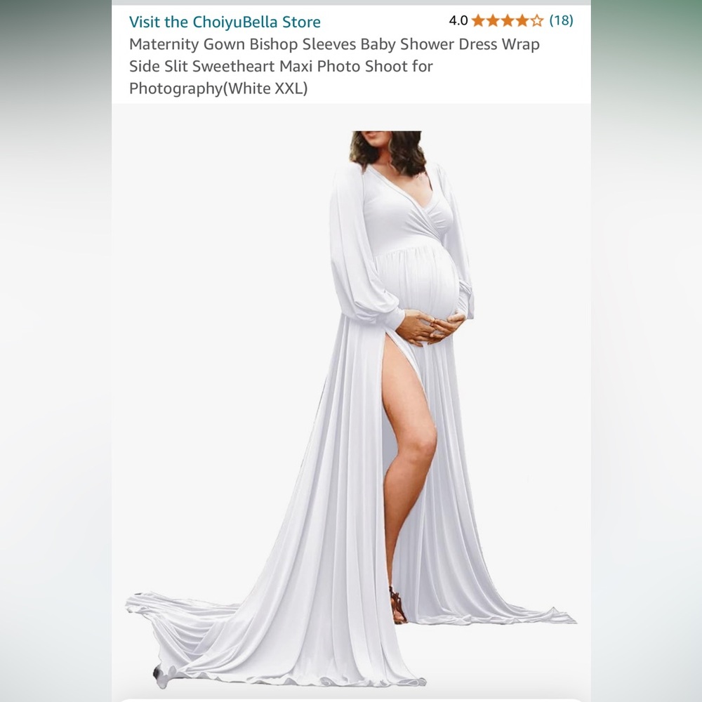 Amazon Long Engagements/Maternity Dress